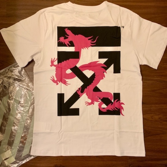 off white dragon tee
